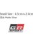 S gr Spor Mat Toyota Hv Yaris Rz Rc Rs C-Hr Corolla Prius Harrier Camry Tacoma Venza Rav4 gr Için Araba Sticker gr Sport Logo Amblem Rozet Etiketler (Yurt Dışından) 1