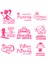 Tip I 16X12.8CM Prenses Arka Koltukta Araba Sticker Bebek Kız Pembe Komik Sticker Araba Çıkartması Vinil Araba Sticker 3D Araba Stil Sticker ve Çıkartma (Yurt Dışından) 2