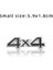 S 4x4 Etiket Araba Sticker 4x4 4WD Logo Trim Ön Kaput Izgara Amblemi Arka Bagaj Araba Çıkartmaları Audi Mitsubishi Nissan Toyota Mercede Bmw Için (Yurt Dışından) 1