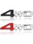 S 4x4 Etiket Araba Sticker 4x4 4WD Logo Trim Ön Kaput Izgara Amblemi Arka Bagaj Araba Çıkartmaları Audi Mitsubishi Nissan Toyota Mercede Bmw Için (Yurt Dışından) 3