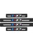 X7 Için Bmw X1 X2 X3 X4 X5 X6 X7 G01 F10 F15 F49 F30 F85 G05 G08 F25 E84 E83 E71 E70 E72 Için Araba Eşyaları Arka Eşiği Sticker (Yurt Dışından) 1