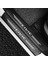 Siyah Honda Civic 10.9.8.7.nesil Araba Kapı Eşiği Çizik Plakası Dekor Karbon Fiber Sticker 4 Adet (Yurt Dışından) 3