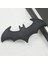 Gümüş Rengi Metal 3D Yarasa Stickeri Araba Logosu Çizgi Film Yarasa Sticker Metal Rozet Amblem Kuyruk Çıkartma Motosiklet Araba Aksesuarları (Yurt Dışından) 3