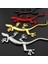 Altın Sağ Audi A1 A3 A4 B7 B8 A5 A Q2 Q3 Q5 Slıne Quattro Sportback Araba Stil 3D Metal Gecko Rozeti Logo Sticker (Yurt Dışından) 2