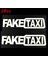 2 Adet Beyaz Komik Sahte Taksi Araba Otomatik Sticker Faketaxi Etiket Amblem Kendinden Yapışkanlı Vinil Evrensel Bmw Ford Toyota Vw Honda Kia Opel Kia Için (Yurt Dışından) 1