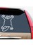 6-Gri Tarzı Büyük Beden Güzel Kedi Araba Sticker Komik Araba Sticker Yakıt Kapağı Ef Pencere Araba Gövde Sticker Motosiklet Süslemeleri (Yurt Dışından) 4