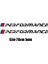 Altın 2 Adet Mpower Mperformance Araba Cam Sticker Bmw E36 E39 E46 E60 E61 E64 E70 E71 E85 E87 E90 E83 F10 F20 F21 F30 E Için (Yurt Dışından) 1