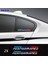 Altın 2 Adet Mpower Mperformance Araba Cam Sticker Bmw E36 E39 E46 E60 E61 E64 E70 E71 E85 E87 E90 E83 F10 F20 F21 F30 E Için (Yurt Dışından) 3