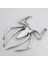 Siyah Araba Sticker Metal 3D Örümcek Araba Logosu Altın Gümüş Araba Stil Aksesuarları Metal Sticker Krom Örümcek Rozeti Amblem (Yurt Dışından) 2