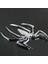 Siyah Araba Sticker Metal 3D Örümcek Araba Logosu Altın Gümüş Araba Stil Aksesuarları Metal Sticker Krom Örümcek Rozeti Amblem (Yurt Dışından) 5