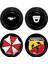 Suzuki Tarzı Için Siyah Seat Leon 5f 6l 1p Ibiza 6j Mk1 Mk2 Mk3 Alhambra Araba Aksesuarları Için Kapı Şok Güvenlik Koruma Sticker Emici (Yurt Dışından) 4