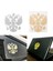 Altın-9.2x8.4cm Rusya Yeni Armaları Nikel Metal Araba Sticker Çıkartmalar Rusya Federasyonu Kartal Amblemi Araba Stil Laptop Sticker (Yurt Dışından) 3