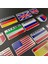 Almanya 50X80MM Evrensel 3D Alüminyum Abd Rusya Fransa Almanya Italya Ingiltere Ispanya Bayrak Kare Araba Sticker Araba Modelleme Aksesuarları (Yurt Dışından) 4
