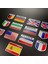 Almanya 50X80MM Evrensel 3D Alüminyum Abd Rusya Fransa Almanya Italya Ingiltere Ispanya Bayrak Kare Araba Sticker Araba Modelleme Aksesuarları (Yurt Dışından) 5