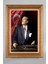 Altın Çerçeveli Paspartulu Atatürk Tablo VS609 1