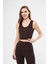 Halter Yaka Spor Sütyeni Crop Top 4