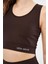 Halter Yaka Spor Sütyeni Crop Top 5