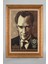 Altın Çerçeveli Paspartulu Atatürk Tablo VS848 1