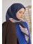 Lacivert Loryan Scarf Diamond Royal Black Eşarp 2