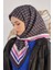 Siyah Loryan Scarf Diamond Royal Black Eşarp 3
