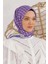 Mürdüm Loryan Scarf Diamond Royal Black Eşarp 2