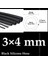 3X4MM Tarzı 1 Milyon 1~6mm Siyah Silikon Boru Esnek Akvaryum Hava Pompası Yumuşak Kauçuk Hortum Isıya Dayanıklı Yüksek Basınçlı Havalandırma Borusu (Yurt Dışından) 1