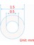 0,5x1,5 mm 5m Stili 5m Gıda Sınıfı Silika Kılcal Şeffaf Silikon Hortum Ince Silikon Kauçuk Hortum Id Od Esnek Silikon Boru (Yurt Dışından) 1