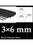 3X6MM Tarzı 100CM 100CM Iç Çap 2-16MM Gıda Sınıfı Siyah Silikon Boru Hortum Isıya Dayanıklı Esnek Silika Jel Boru Akvaryum Esnek Oksijen Pompası Hortumu (Yurt Dışından) 1