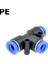 Pe Tarzı 12MM-8MM (A-B) Pnömatik Bağlantı Hava Hızlı Bağlantılar Konnektör Su Hortumu Itme Tüp Akış Kontrol Vinç Kuplajları (Yurt Dışından) 1