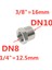 DN10 - Dn8 Stili Su Gazı Yağ Için Paslanmaz Çelik Boru Bağlantı Elemanları Kalp Azaltıcı Mafsallı Bsp Erkek Dişi Konu Tonifiye - E-Ticaret (Yurt Dışından) 1