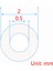 0,5X2MM 5m Tarzı 5m Gıda Sınıfı Silika Kılcal Şeffaf Silikon Hortum Ince Silikon Kauçuk Hortum Id Od Esnek Silikon Boru (Yurt Dışından) 1