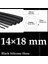 14X18MM Tarzı 100CM 100CM Iç Çap 2-16MM Gıda Sınıfı Siyah Silikon Boru Hortum Isıya Dayanıklı Esnek Silika Jel Boru Akvaryum Esnek Oksijen Pompası Hortumu (Yurt Dışından) 1