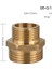 6-G1 Tarzı Brae Hex Nipple Fitting Hızlı Bağlantı Adaptörü Bsp Erkek Erkek Konu Su Yağ Gaz Bağlayıcı (Yurt Dışından) 1