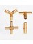 2 Yollu Stil Dış Çap 5mm Hortum Bakır Pagoda Su Boru Fittings Pirinç Bağlantı Parçası Brass Barb Boru Montaj (Yurt Dışından) 2