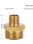 1-3fen Tarzı Brae Hex Nipple Fitting Hızlı Bağlantı Adaptörü Bsp Erkek Erkek Konu Su Yağ Gaz Bağlayıcı (Yurt Dışından) 1