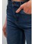 Jenny Dirty Dark Blue Yüksek Bel Flare Jean Pantolon - Dırty Dark Blue 4