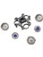 Hq8 Yedek Tıraş Makinesi Kafa Philips Pt870 Pt875 Pt830 Pt920 Pt927 At880 At830 At875 At920 Tıraş Bıçağı (Yurt Dışından) 2