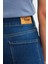 Emilie Dark Blue Bootcut Jean Pantolon - Dark Blue 4