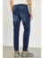 Smith Deep Dark Blue Tapered Fit Jean Pantolon - Deep Dark Blue 5