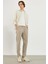 Alfred Beli Lastikli Slim Straight Gofre Pantolon - Gri 3