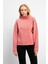 Sera Dik Yaka Sweatshirt - Gülkurusu 5
