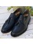 D-182 Ekek Deri Kösele Taban Püsküllü Klasik Loafer Premium Ayakkabı 1