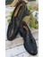 D-182 Ekek Deri Kösele Taban Püsküllü Klasik Loafer Premium Ayakkabı 5