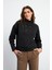 Sera Dik Yaka Sweatshirt - Siyah 1