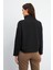 Sera Dik Yaka Sweatshirt - Siyah 4
