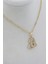Xupıng Jewelry 14 Ayar Altın Kaplama,kalpli Anne Çocuk Zirkon Taşlı Kolye 3