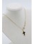 Xupıng Jewelry 14 Ayar Altın Kaplama, Yıldız Zirkon Taşlı Siyah Kolye 3