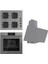 Flowart Ss Serisi Gri Set (SS208 + QMS63CPR +D079 ) 1