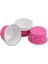 Muffin Kek Kapsülü Pembe Puantiye Büyük Boy 50'li x 5 Paket 2
