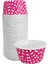 Muffin Kek Kapsülü Pembe Puantiye Büyük Boy 50'li x 30 Paket (Koli) 4